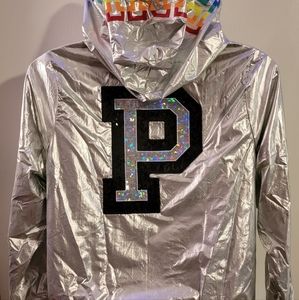 Black/Gray/White Color NWT Size Extra Small Victorias Secret Perfect Bling Bling Hoodie Pullover Black/Gray/White Color NWT Size Extra Small Victorias Secret Perfect Bling Bling Hoodie Pullover
